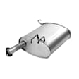 30041 Driver Side Muffler, Natural, 3.5L, 6Cyl