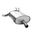 30044 Passenger Side Muffler, Natural