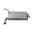 30049 Muffler, Natural, All Wheel Drive, Welded Assembly