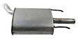 30058 Muffler, Natural, Front Wheel Drive, Welded Assembly