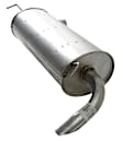 30065 Muffler, Natural, Welded Assembly, Single Outlet Only