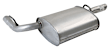 30075 Muffler, Natural, All Wheel Drive, Welded Assembly