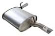 30075 Muffler, Natural, All Wheel Drive, Welded Assembly