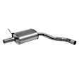 30087 Passenger Side Muffler, Natural, 3.6L, 6Cyl
