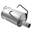 30091 Muffler, Natural, Front Wheel Drive, Welded Assembly