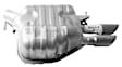 2012 Audi A4 Quattro - Muffler, Sedan; Welded Assembly, Natural, 4 Cyl 2.0L