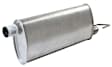 30102 Muffler, Natural, Hatchback, Welded Assembly