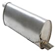 30102 Muffler, Natural, Hatchback, Welded Assembly