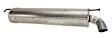 30107 Muffler, Natural, Welded Assembly