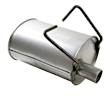 30113 Muffler, Natural, Front Wheel Drive, Welded Assembly
