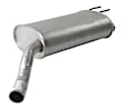 30115 Muffler, Natural, Sedan, Welded Assembly