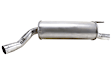 30115 Muffler, Natural, Sedan, Welded Assembly