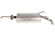 30124 Muffler, Natural, 2.0L, 4Cyl