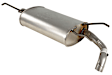 30124 Muffler, Natural, 2.0L, 4Cyl