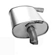 30127 Muffler, Natural, Naturally Aspirated, Welded Assembly, Turn Down Only