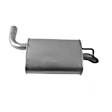 30127 Muffler, Natural, Naturally Aspirated, Welded Assembly, Turn Down Only