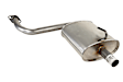 30137 Passenger Side Muffler, Natural, 3.5L, 6Cyl