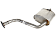 30138 Driver Side Muffler, Natural, 3.5L, 6Cyl