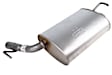 30141 Rear, Driver Side Muffler, Natural, 3.7L, 6Cyl