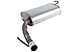 30142 Rear, Passenger Side Muffler, Natural, 3.7L, 6Cyl