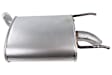 30152 Driver Side Muffler, Natural, 2.5L, 4Cyl
