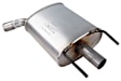 30153 Passenger Side Muffler, Natural, 2.5L, 4Cyl