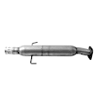 2014 Hyundai Sonata - With Single Exhaust, Aluminized Steel, 4 Cyl 2.0L