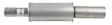 38917 Aluminized Steel Exhaust Pipe