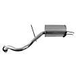 40004 Passenger Side Muffler, Natural