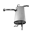 40010 Muffler, Natural, Front Wheel Drive, Welded Assembly