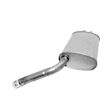 40019 Muffler, Natural, 3.5L, 6Cyl