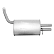 40019 Muffler, Natural, 3.5L, 6Cyl