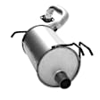 40049 Driver Side Muffler, Natural