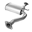 40081 Muffler, Natural, 113.8 In. Wheelbase, Welded Assembly