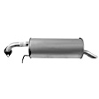 40143 Muffler, Natural, DOHC, Hatchback, Welded Assembly