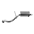 40149 Passenger Side Muffler, Natural, 3.8L, 6Cyl