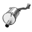 40152 Driver Side Muffler, Natural, 3.8L, 6Cyl