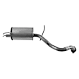 40152 Driver Side Muffler, Natural, 3.8L, 6Cyl