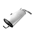 40163 Muffler, Natural, Welded Assembly