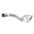 40182 Driver or Passsenger Side Muffler, Natural, 2.0L, 4Cyl