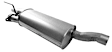 40195 Muffler, Natural, 6.2L, 8Cyl