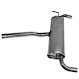 40199 Muffler, Natural, Front Wheel Drive, Welded Assembly