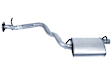 40246 Rear, Driver Side Muffler, Natural, 5.7L, 8Cyl
