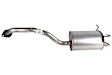40260 Muffler, Natural, 1.8L, 4Cyl