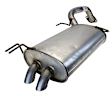 40315 Driver Side Muffler, Natural, 3.5L, 6Cyl