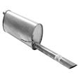 40840 Muffler, Natural, Sedan, Welded Assembly