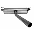 40841 Muffler, Natural, Front Wheel Drive, Welded Assembly