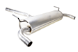 40841 Muffler, Natural, Front Wheel Drive, Welded Assembly