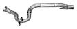 48661 Aluminized Steel Exhaust Pipe