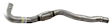 48773 Aluminized Steel Exhaust Pipe